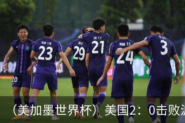 （美加墨世界杯）美国2：0击败波黑 三支东道主球队均晋级16强